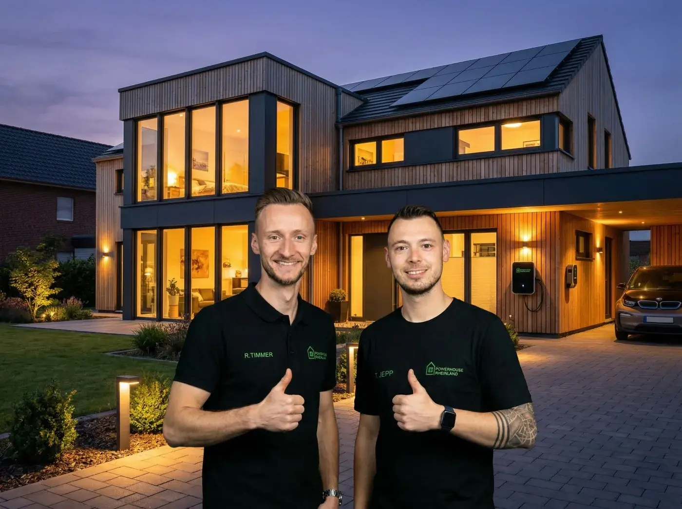 Elektroinstallation vor Ort